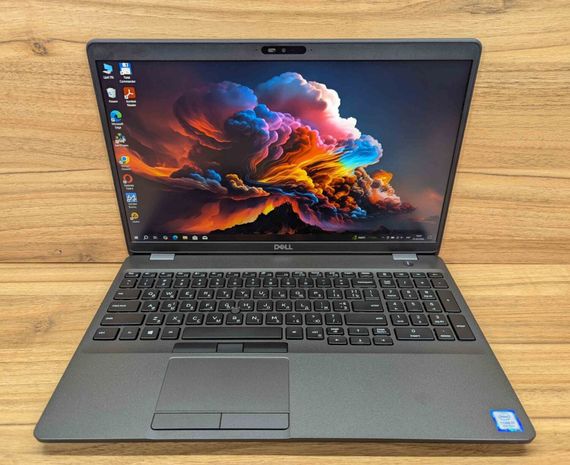 Ультрабук Dell Latitude 5500 / 15.6" (1920x1080) IPS / Intel Core i7-8665U (4 (8) ядра по 1.9 - 4.8 GHz) / 16 GB DDR4 / 512 GB SSD / Intel UHD Graphics / WebCam / HDMI / Windows 10 б/у + Подарок Беспроводная мышь / USB | Зображення 1