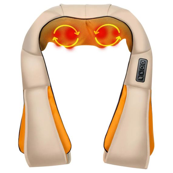 Массажер для шеи с прогреванием massager, Массажор подушка для тела, Массажные подушки WR-52 | Зображення 9