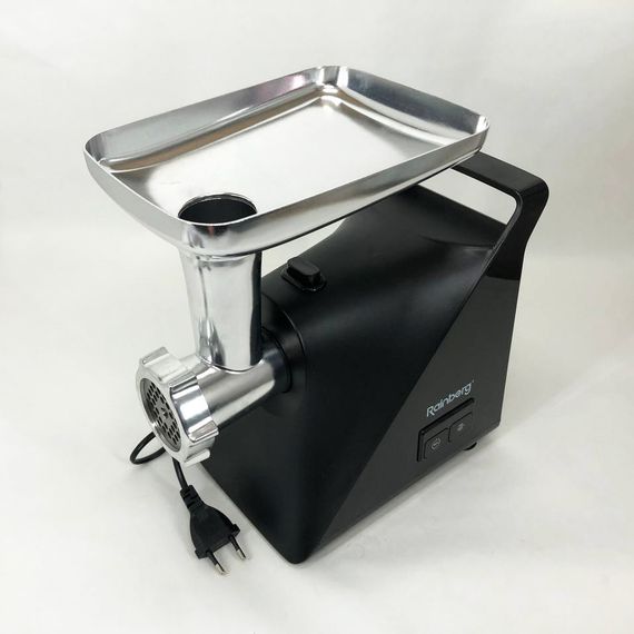 М'ясорубка професійна Rainberg RB-679 3000W / М'ясорубка електрична метал / М'ясорубка з OZ-430 металевим редуктором | Зображення 4
