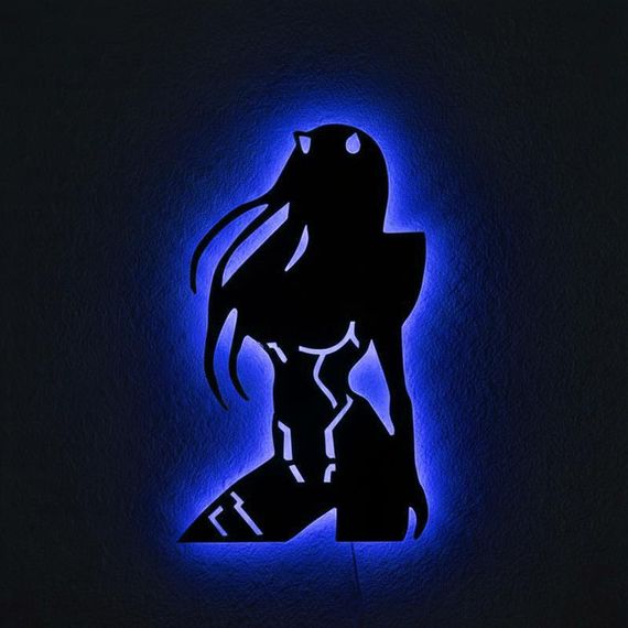 Панно декоративне картина на стіну Зеро Ту LED 16 кольорів пульт 300х500 acr-p000166 | Зображення 4