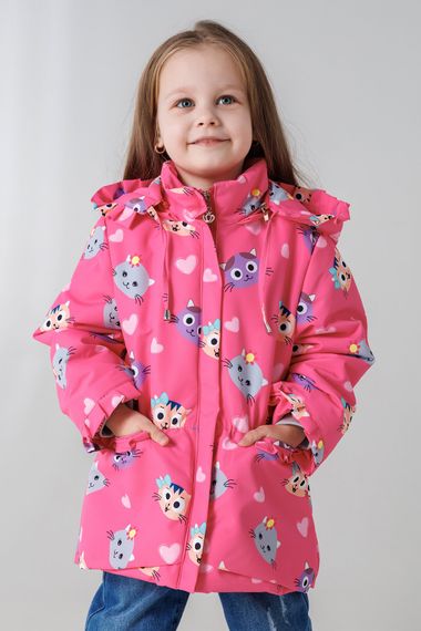 Куртка для дівчинки B-2323 86 см Малиновий (2000990256942D) shop (2000990256942)