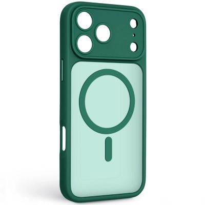 Чехол для мобильного телефона Armorstandart Lush MagCase Apple iPhone 17 Pro Max Dark Green (ARM87500) | Зображення 1
