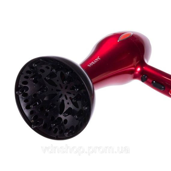 Фен для волос с диффузором и концентратором 2600 Вт Sokany SK-2215 | Зображення 2