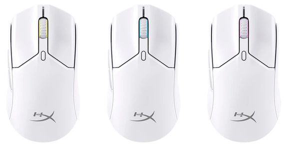 Мышь компьютерная безпроводная HyperX Pulsefire Haste 2 Wireless White 6N0A9AA белая | Зображення 6