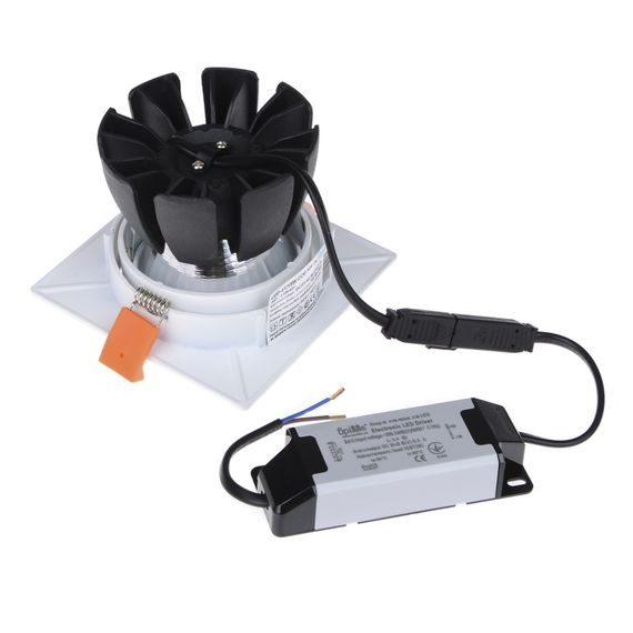 Светильник потолочный LED врезной  LED-41/15W COB CW DL | Зображення 3