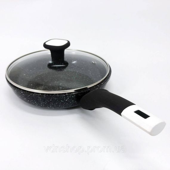 Легкая сковорода для домашней кухни UNIQUE, Алюминиевая кастрюля сковорода Надежная для дома EA-36 | Зображення 2