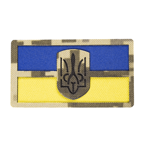Патч Camotec Герб України (4.5*8) Піксель (9097)