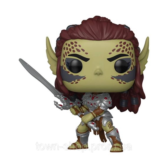 Игровая фигурка Funko POP! серии Врата Балдура - Лаэзель с мечом | Зображення 1
