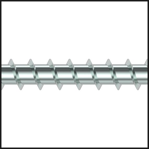 Саморіз з латунним покриттям, повна різьба, мала потайна головка | Зображення 4