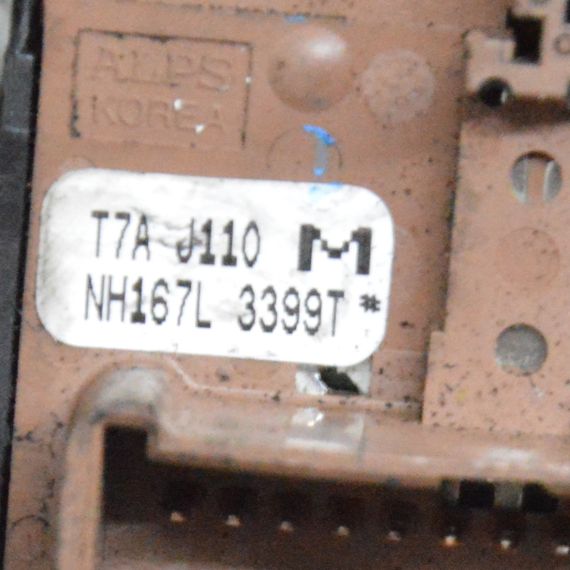 Джойстик регулювання дзеркал Honda Civic 2016-2021 Кнопка регулювання дзеркал Хонда Цивік T7AJ110 NH167L | Зображення 2