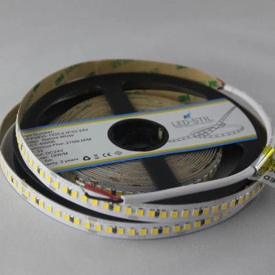 Светодиодная лента LED-STIL 4000K 18 Вт/м 2835 192 діода IP33 24 Вольта 2700 lm нейтральне світло | Зображення 2