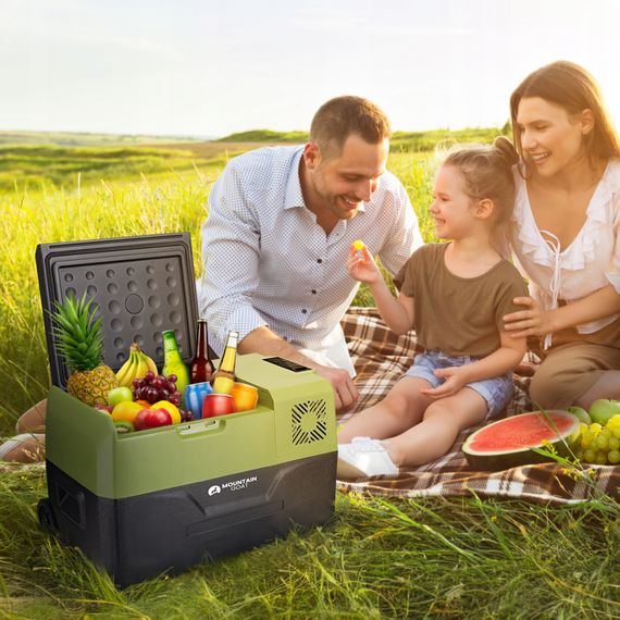 Холодильник туристичний компресорний Mountain Goat XTREME 27.8 л електричний, переносний Black/Olive (P-5905973404884) | Зображення 2