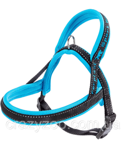Шлея для собак Ferplast Sport Dog P XS нейлоновая голубая A: 39 см B: 48-58 см 78004525