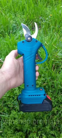 Аккумуляторный садовый секатор 24V + 2 аккумулятора Сучкорез / Аккумуляторные садовые ножницы Crafting tools | Зображення 2