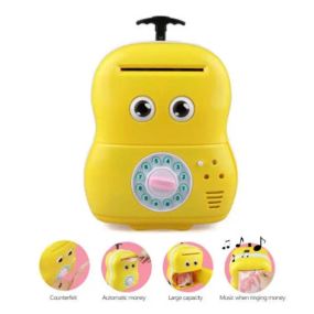 Сейф дитячий Валіза 363-9А інтерактивна скарбничка валіза