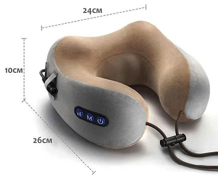 Массажная подушка для шеи U-shaped massage pillow | Зображення 6