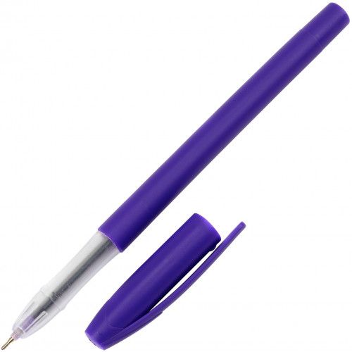 Ручка кулькова 7890PR Radius Face pen 0,7мм фіолетова | Зображення 1