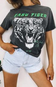 Футболка жіноча з принтом повсякденна L Сірий