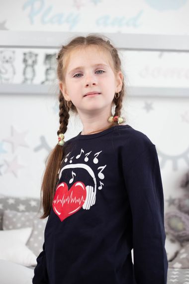 Піжама дитяча "Family look" Носи своє 128 Синій (p-13442-149856) | Зображення 5