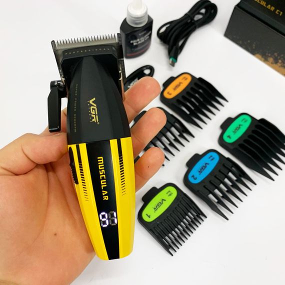 Професійний тример з насадками VGR, Машинка для стрижки волосся з універсальним живленням XS-98 | Зображення 1