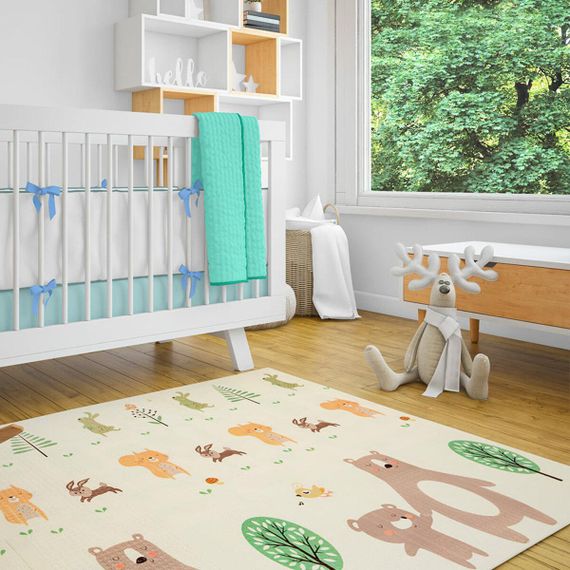 Детский складной развивающий термоковрик 200х150х0.6см "Дорога | Лес" (235) SW-00000155 | Зображення 8