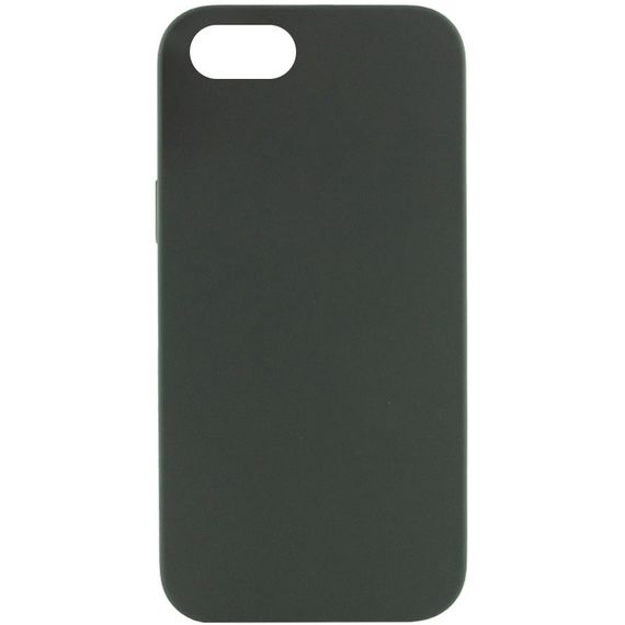 Чехол Silicone Case Full Protective (AA) NO LOGO для Apple iPhone SE (2020) Зеленый / Cyprus Green