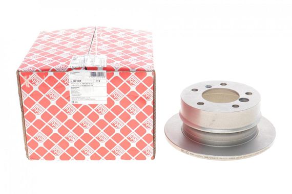 Диск гальмівний задній Mercedes Benz Sprinter 208-216 96- 258x12  09102