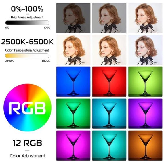 Відеосвітло Ulanzi Vijim VL66 RGB Led Light (UV-L088 VL66 RGB) | Зображення 5