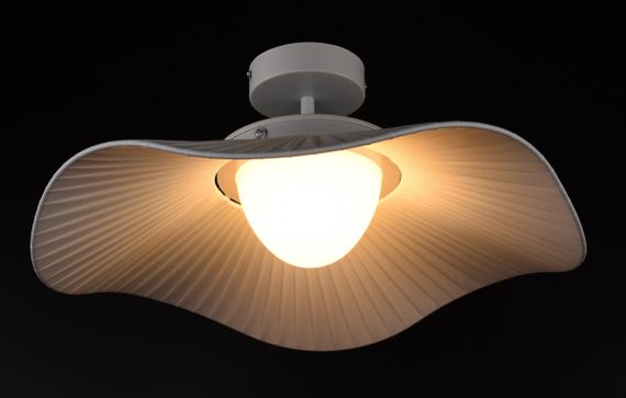 Люстра світлодіодна стельова LED світильник для квартири на стелю лед 26926 Білий 20х44х44 см. | Зображення 3