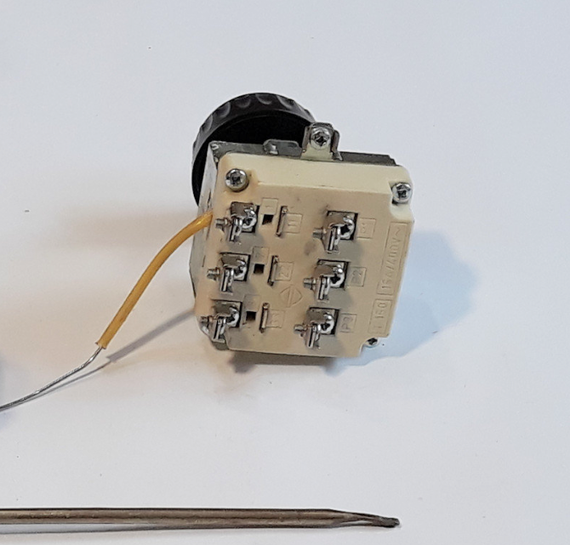 Терморегулятор капілярний трьохполюсний 50-400°С MMG Угорщина | Зображення 4