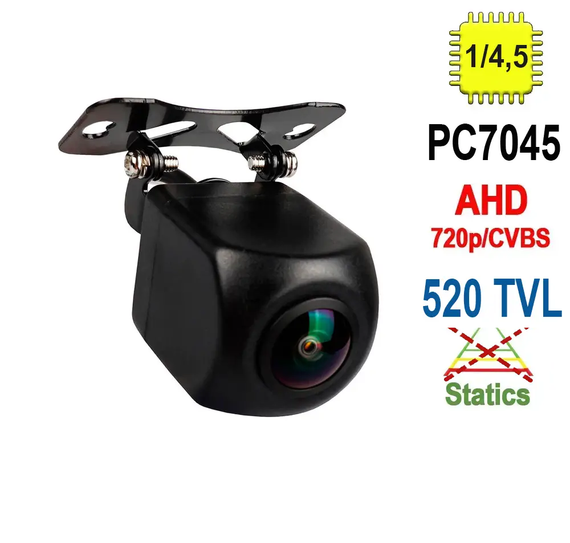 Цифровая AHD и аналоговая автомобильная камера заднего вида Terra HD-663HB, 1080р/520 ТВЛ, сенсор 7045