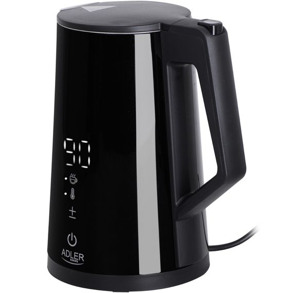 Електрочайник Adler AD 1345 black 1850-2200Вт/ 1.7л/ STRIX/ встановлення температури/ | Зображення 1