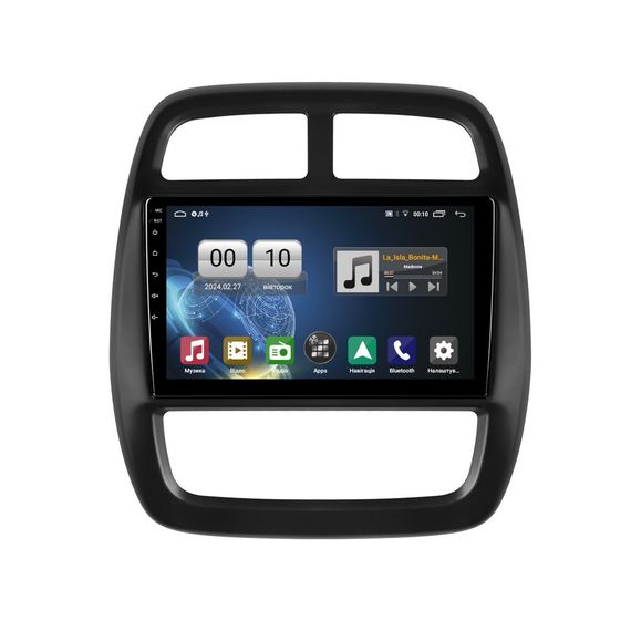 Штатна магнітола серії QIV Q1 під Renault Kwid 2015-2019 (W1) 9 дюймів
