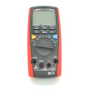 Мультиметр UNI-T UT71E Вимірювання: V, A), Ω, F, Hz, °C/°F, DUTY, 4-20мА, W (True RMS). Функції: Data Hold, Peak Hold, Min/Max,