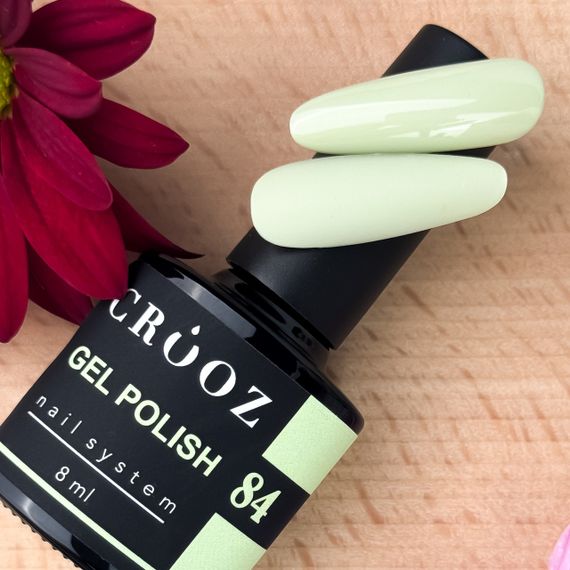 Гель-лак Crooz 84 (белое масло) 8 мл | Зображення 3