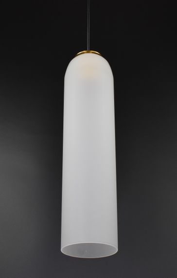 Люстра підвісна на 1 лампочку 27090 Латунь 45-200х10х10 см. | Зображення 1