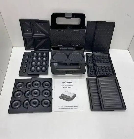 Вафельниця 7в1 2200 Вт Zepline ZP Мультимейкер зі знімними пластинами | Зображення 1