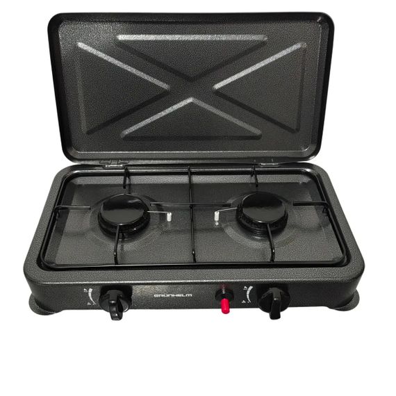 Плита газовая Grunhelm GGP-6032 4400 Вт черная