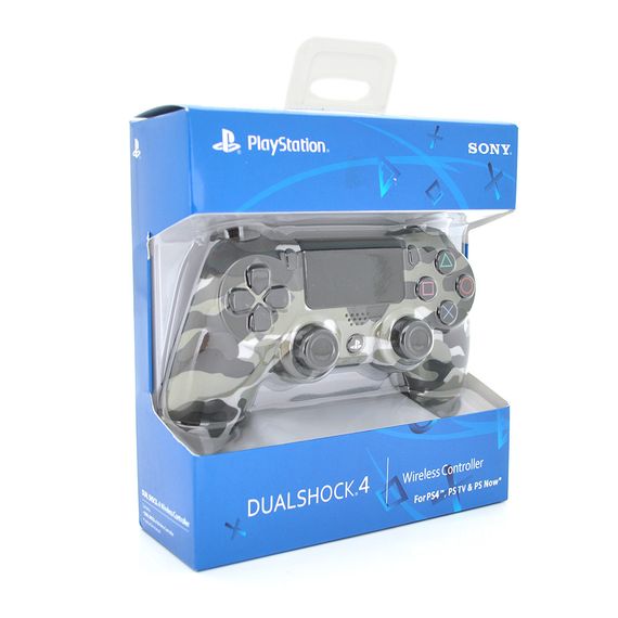 Бездротовий геймпад для PS4 SONY Wireless DUALSHOCK 4 (Haki/Silver), 3.7V, 500mAh, Blister | Зображення 1