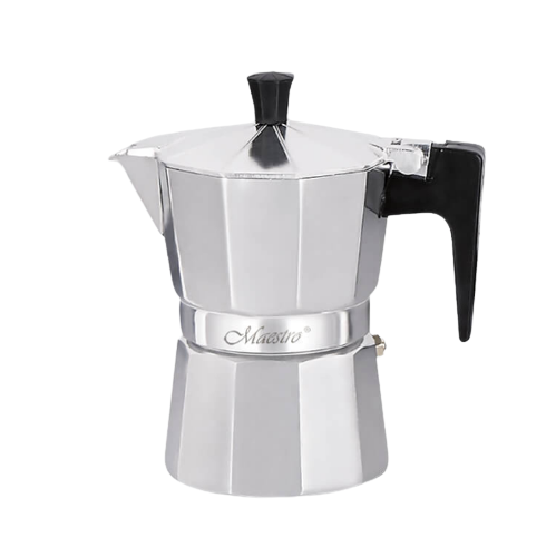 Кофеварка гейзерная 300мл алюминиевая MR-1666-6 Maestro