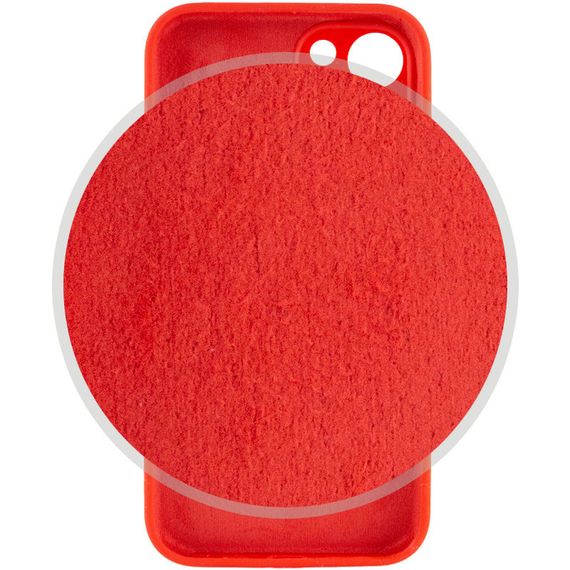 Чехол Silicone Case Full Camera Protective (AA) для Apple iPhone 13 (6.1") Красный / Red | Зображення 2