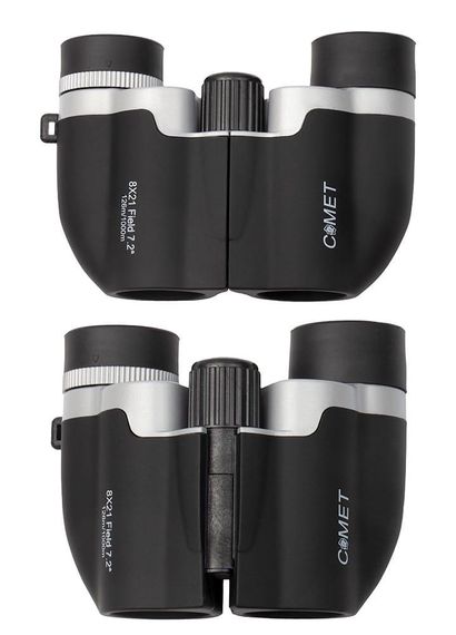 Бінокль Comet Pro Pocket LR-083 (8X21), чорний, в чохлі | Зображення 7