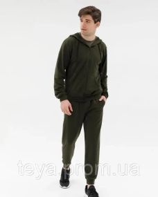 Спортивний костюм колір хакі розміри S, 3XL, XXL FI_004583