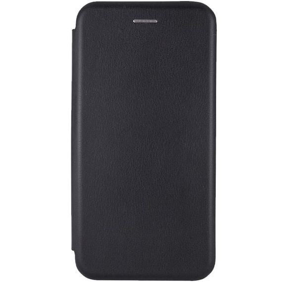 Кожаный чехол-книжка Classy для Motorola Edge 60 / 60 Fusion Черный
