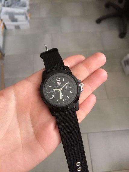 Чоловічий кварцовий годинник Swiss Army Чорний. Наручний годинник | Зображення 3