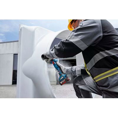 Шлифовальная машина Bosch GWS 18V-11S 125мм, 18В, 1x5Ah, 0-9000об/мин, 1.7кг, кейс (0.601.9N4.003) | Зображення 2