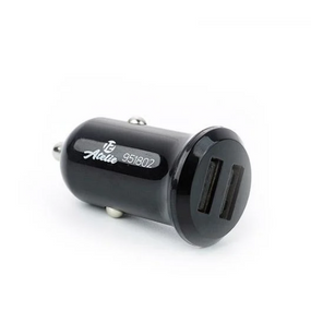 Автомобільний зарядний пристрій APRO 951802 2USB 12V/24V 5V 2,1А компакт чорний
