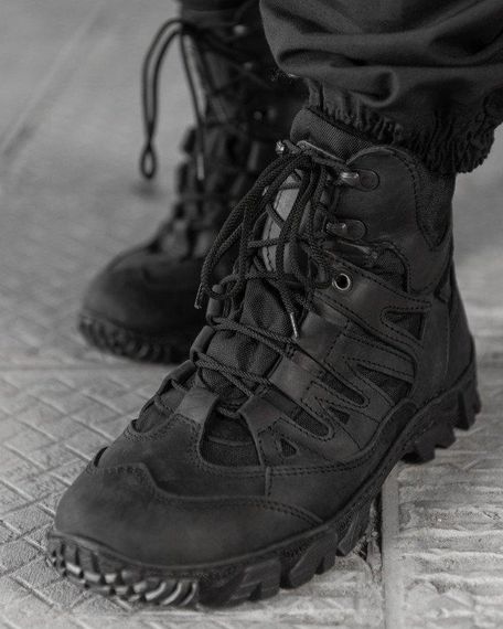 Тактичні черевики на флісі dragon black НП4894 | Зображення 1