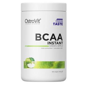 Аминокислота BCAA для спорта OstroVit BCAA Instant 400 g /40 servings/ Green Apple
