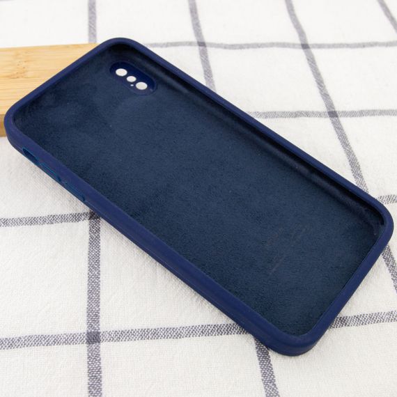 Чохол Silicone Case Square Full Camera Protective (AA) для Apple iPhone XS / X (5.8") | Зображення 2